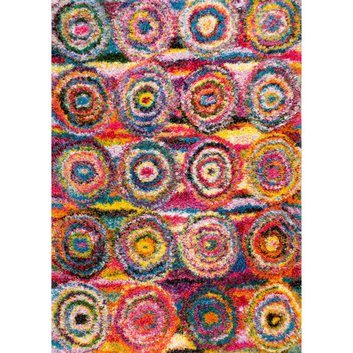 Latitude Run Verduzco Multicolor Area Rug & Reviews Wayfair